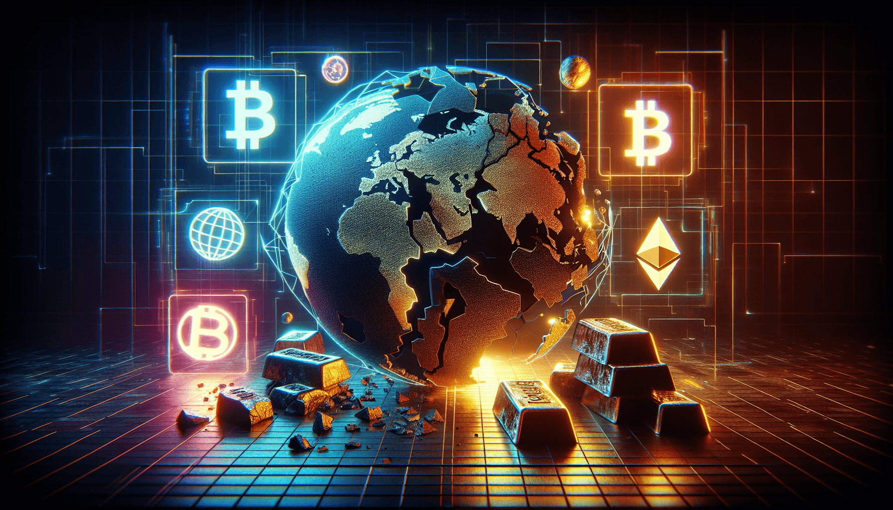 The Iron Hand of Reality: Geopolitics and Gold Reassert Control Over Crypto’s Wild West