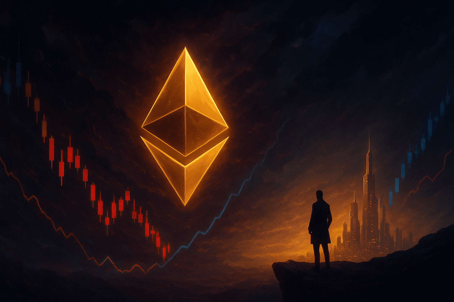 Ethereum Drops 8% — But Traders Say ETH’s Road to $10K May Just Be Loading