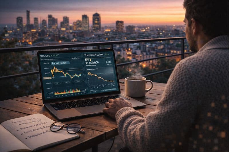 Prediction Markets Suggest $100K Bitcoin Price Is Out of Reach For Now