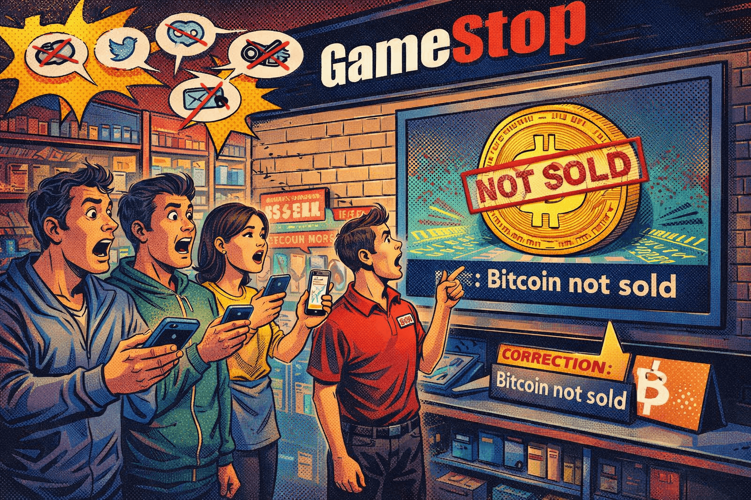 GameStop Did Not Sell $368M Bitcoin After All