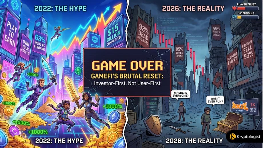 Web3 Gaming's $15 Billion Lesson: The Money Came First, the Players Never Did