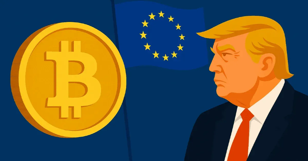 Bitcoin falls as Trump demands a 50% tariff on the European Union beginning next month: Crypto World on CNBC