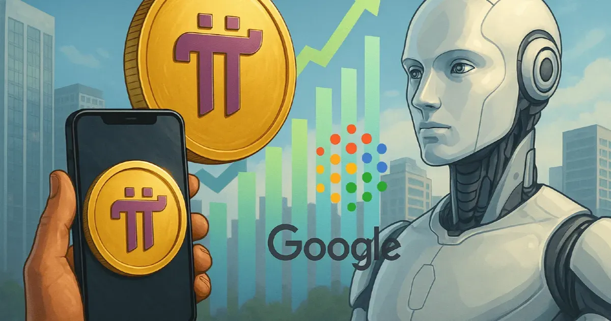 Pi Network Token Jumps 38% on Google AI Buzz But Is It the Real Deal?