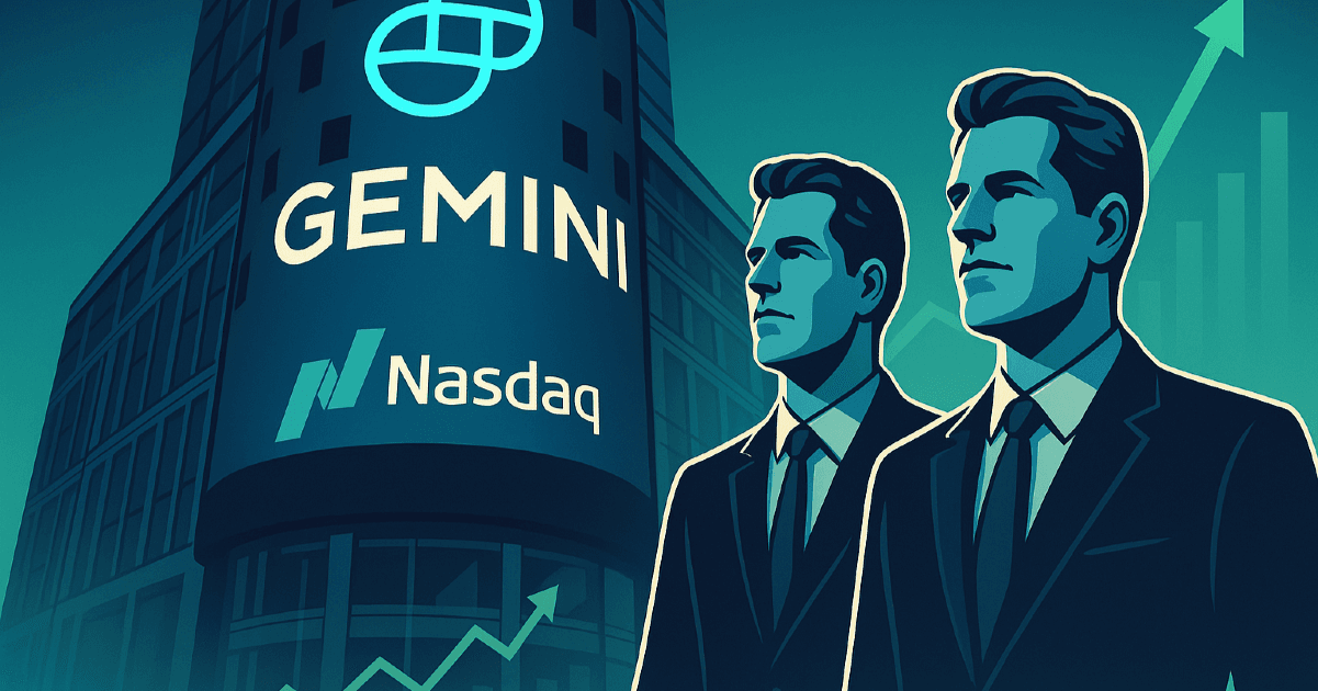 Gemini’s Nasdaq Filing: Winklevoss IPO After Bullish Surge