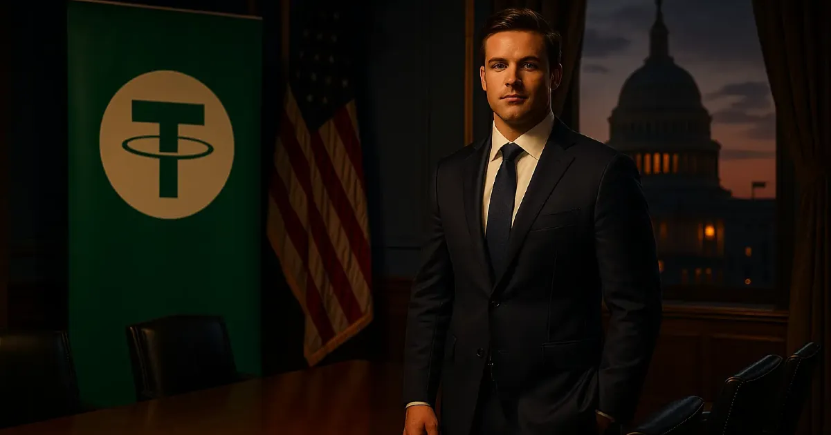 Tether Appoints Ex–White House Crypto Director Bo Hines as U.S. Strategic Advisor