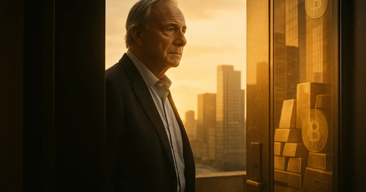 Ray Dalio Exits Bridgewater, Boosts Bitcoin and Gold Holdings