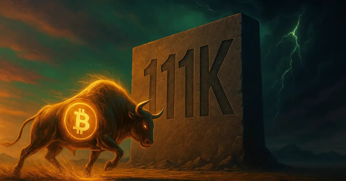 Is Bitcoin’s Bull Run Over at $111K? Five Market Signals to Watch