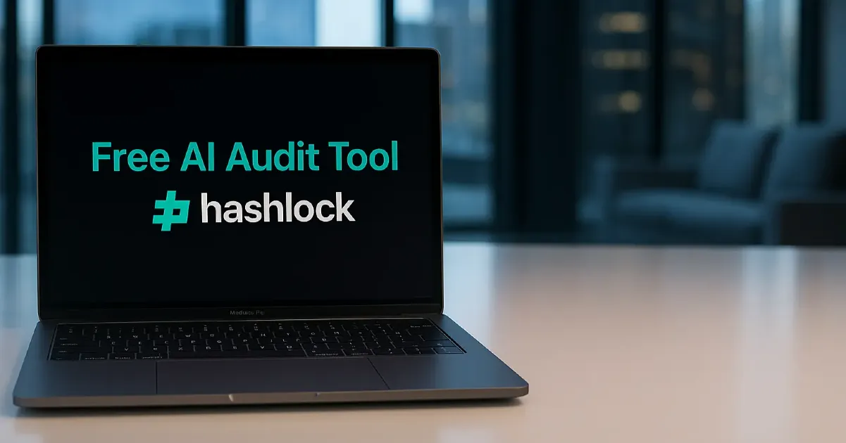 Hashlock Launches Free AI Audit Tool to Revolutionize Web3 Smart Contract Security