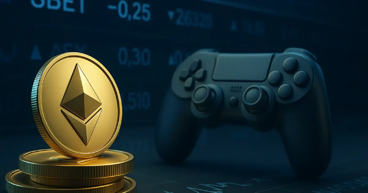 SharpLink Gaming Grabs 10,000 ETH Signals Deeper Commitment to Ethereum